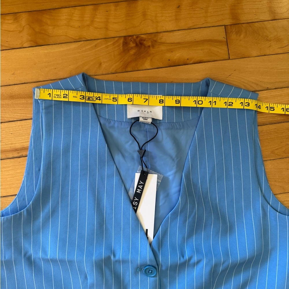 Pinstriped Vest - Picture 13 of 13
